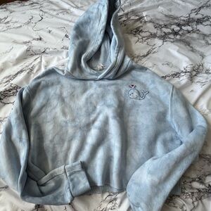 DIY Tiedye Hand Embroidery Cropped Hoodie